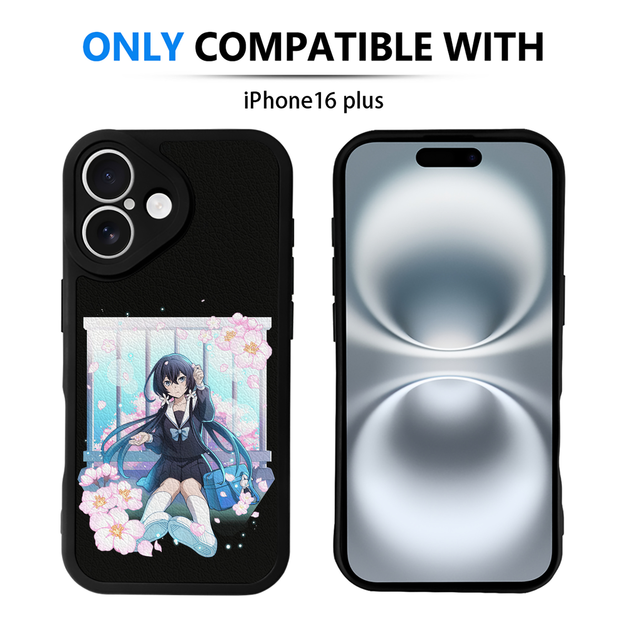 （画像用） 文豪ストレイドッグス Bungo Stray Dogs 【iPhone 16シリーズ対応】シリコンスマホケース（レザー調） 材質：シリコン